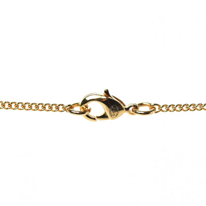 Chanel Metal CC Paris Button Necklace Gold 5 of 5