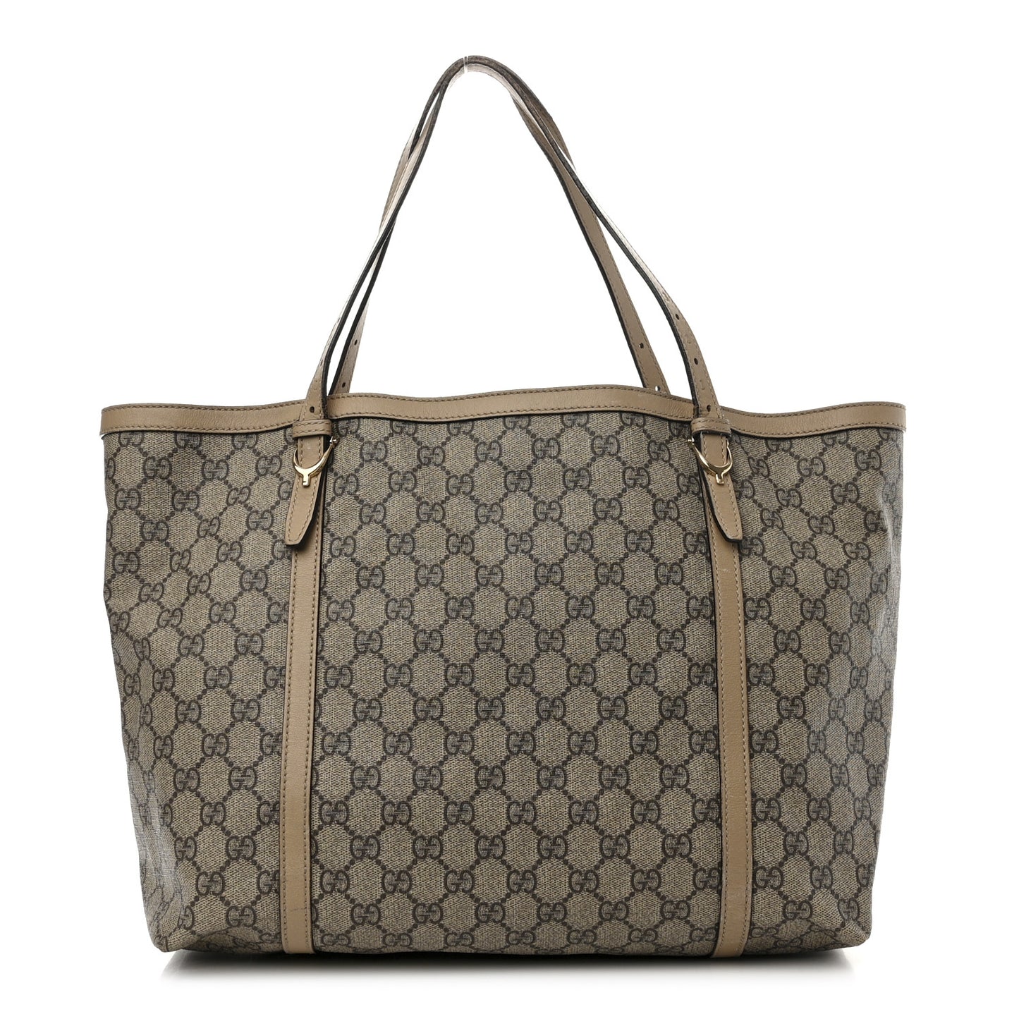 GG Supreme Monogram Medium Nice Tote Beige