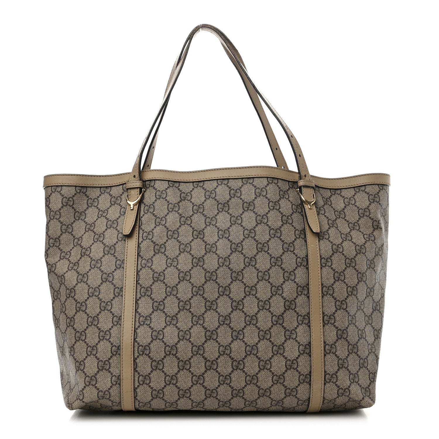 Gucci GG Supreme Monogram Medium Nice Tote Beige 1 of 15