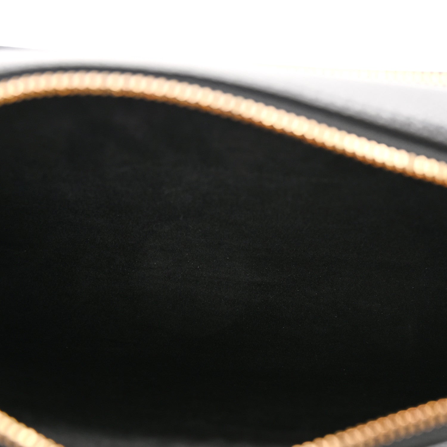 Christian Dior Grained Calfskin Caro Double Pouch Black 5 of 9