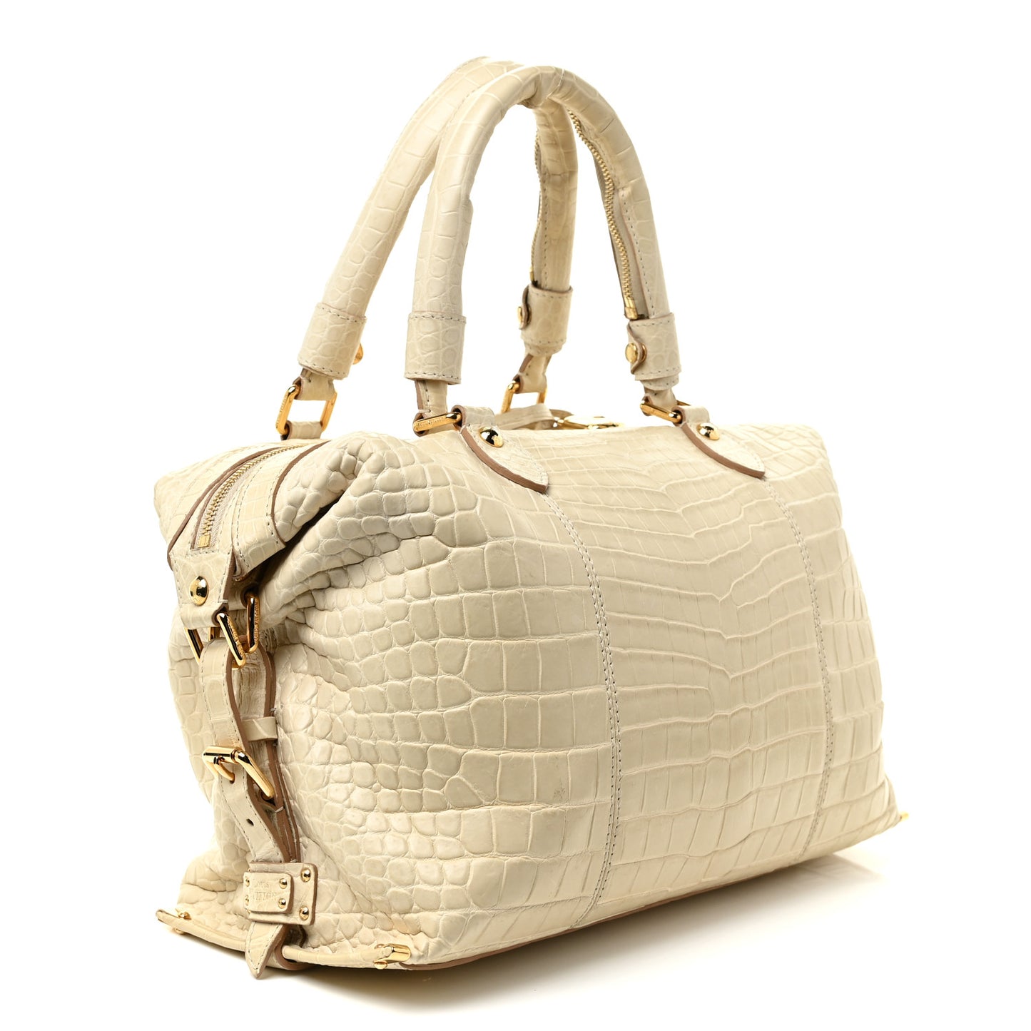 Crocodile Sac Louis Beige