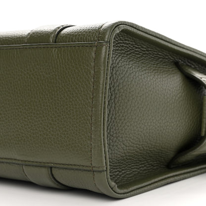 Marc Jacobs Grained Calfskin Small The Tote Bag Bronze Green 11 of 12