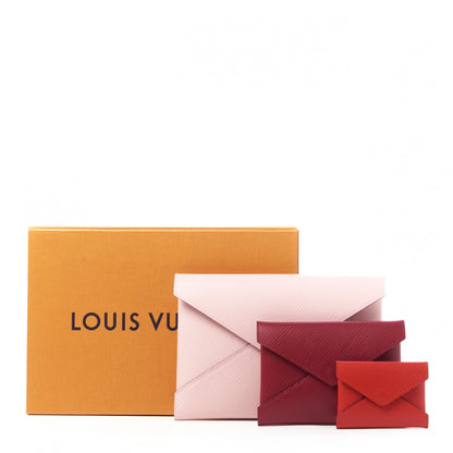 Louis Vuitton Epi Kirigami Pochette Set Rose Ballerine Fuchsia Coquelicot 6 of 6