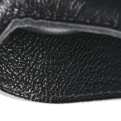 Hermes Milo Lambskin Studded Grigri Rodeo Robeo Rock Horse Bag Charm PM Black 3 of 4