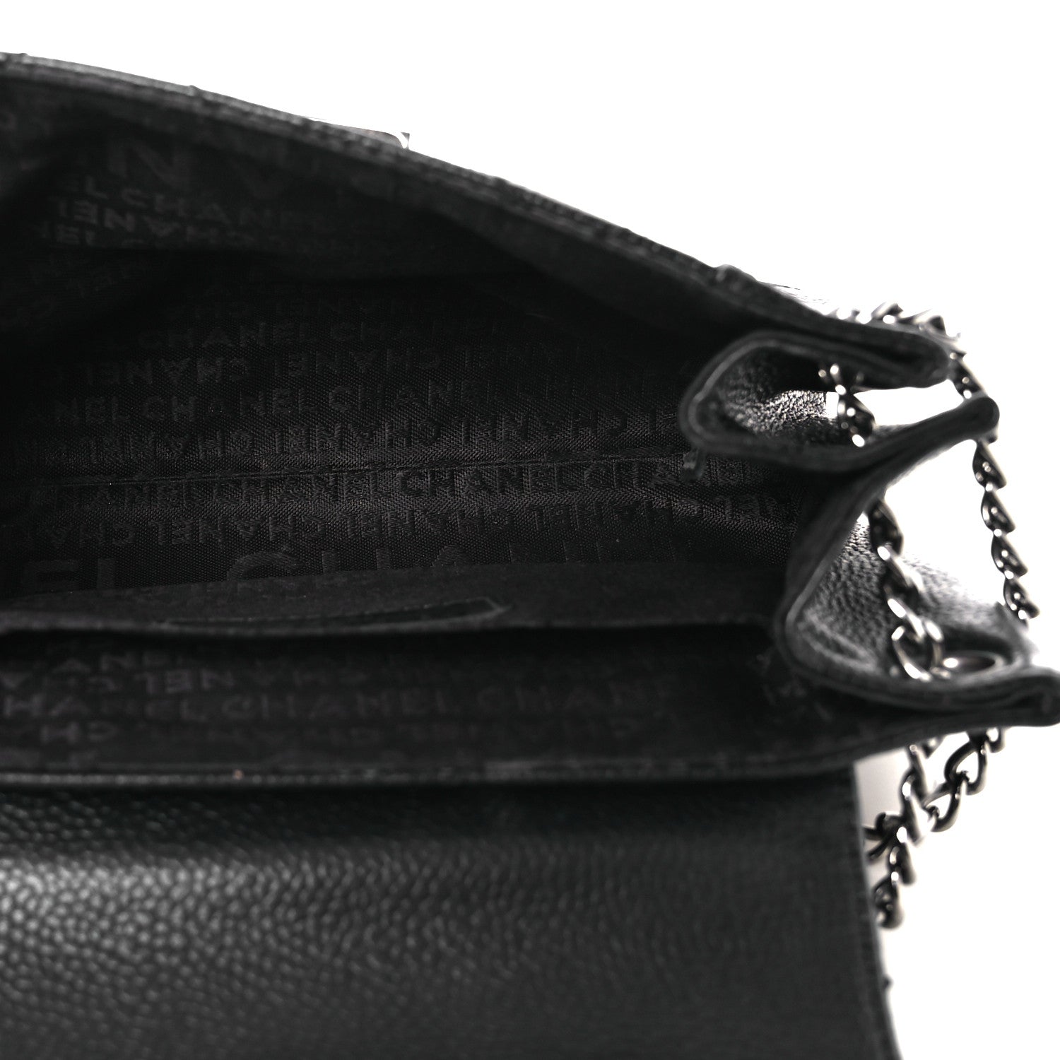 Chanel Caviar Quilted Mini Accordion Flap Black 5 of 12
