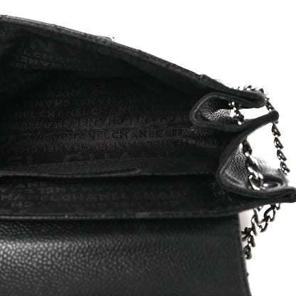 Chanel Caviar Quilted Mini Accordion Flap Black 5 of 12