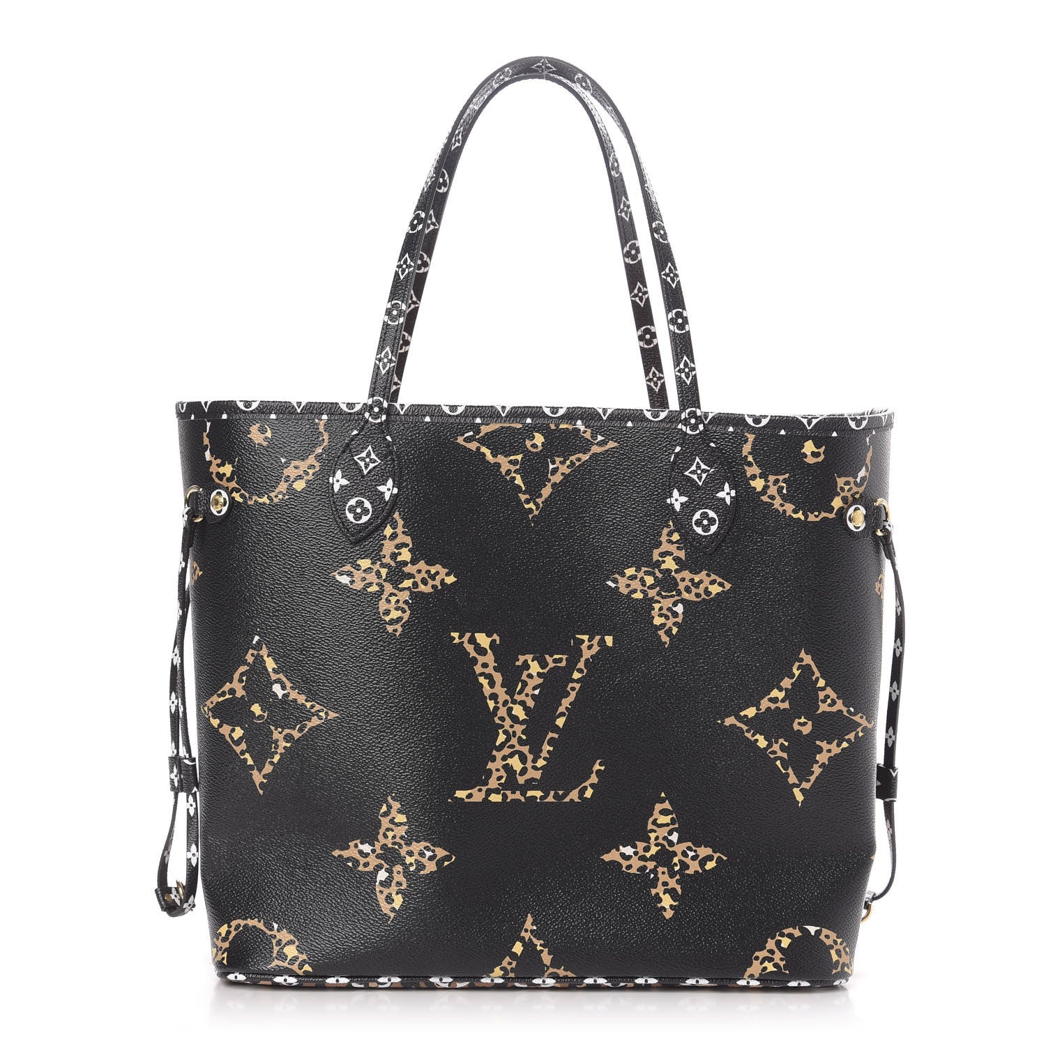 Louis Vuitton Monogram Giant Jungle Neverfull MM Black 1 of 10