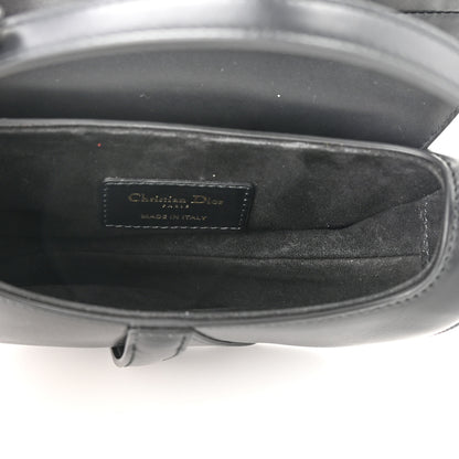 Christian Dior Calfskin Mini Saddle Bag Black 5 of 10