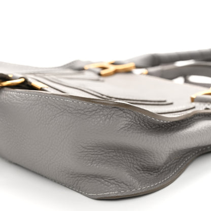 Chloe Calfskin Small Marcie Satchel Cashmere Grey 9 of 11