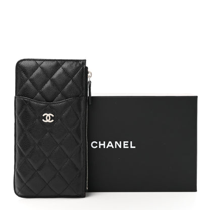 Chanel Caviar Quilted Classic iPhone Pouch Black 13 of 13