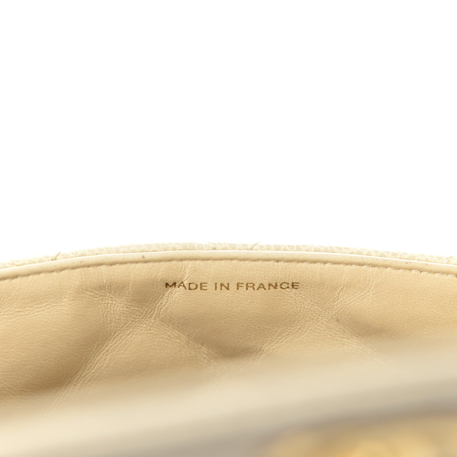 Chanel Caviar Quilted Medium Single Flap Ivory 12 of 14