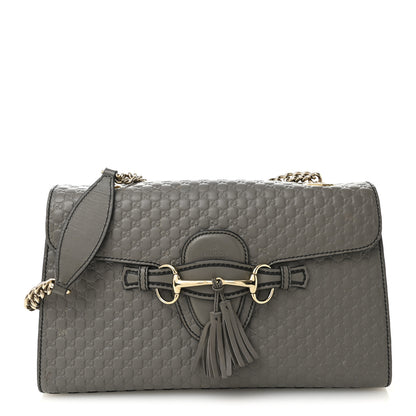 Gucci Soft Microguccissima Medium Emily Chain Shoulder Bag Loess 1 of 13