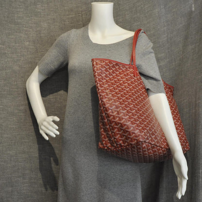 Goyard Goyardine Saint Louis GM Red 2 of 8
