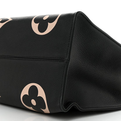 Louis Vuitton Empreinte Monogram Giant Onthego GM Black Beige 9 of 11