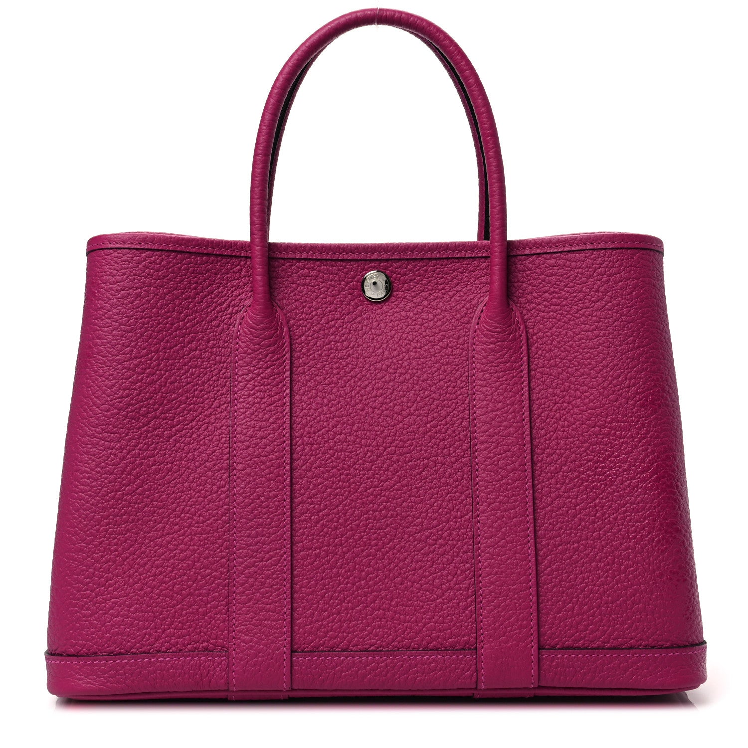Hermes Vache Country Garden Party 30 TPM Rose Pourpre 1 of 7