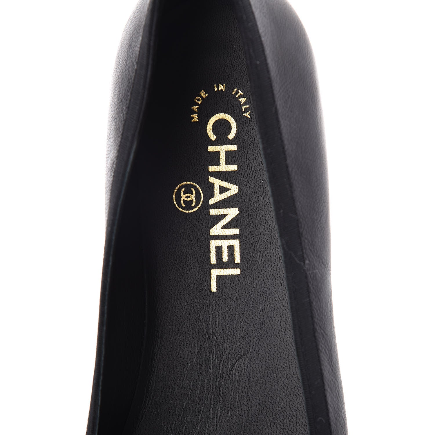 Chanel Lambskin Camellia Mocassin Loafers 37 Dark Grey 7 of 9