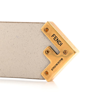 Fendi Cuoio Romano F logo Belt Tortora 6 of 6
