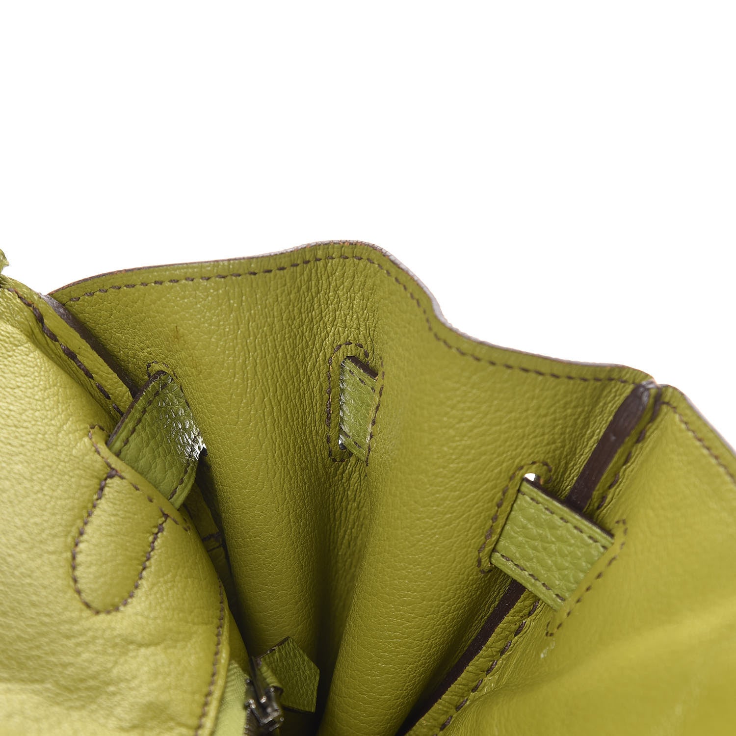 Hermes Togo Birkin 30 Vert Anis 10 of 44