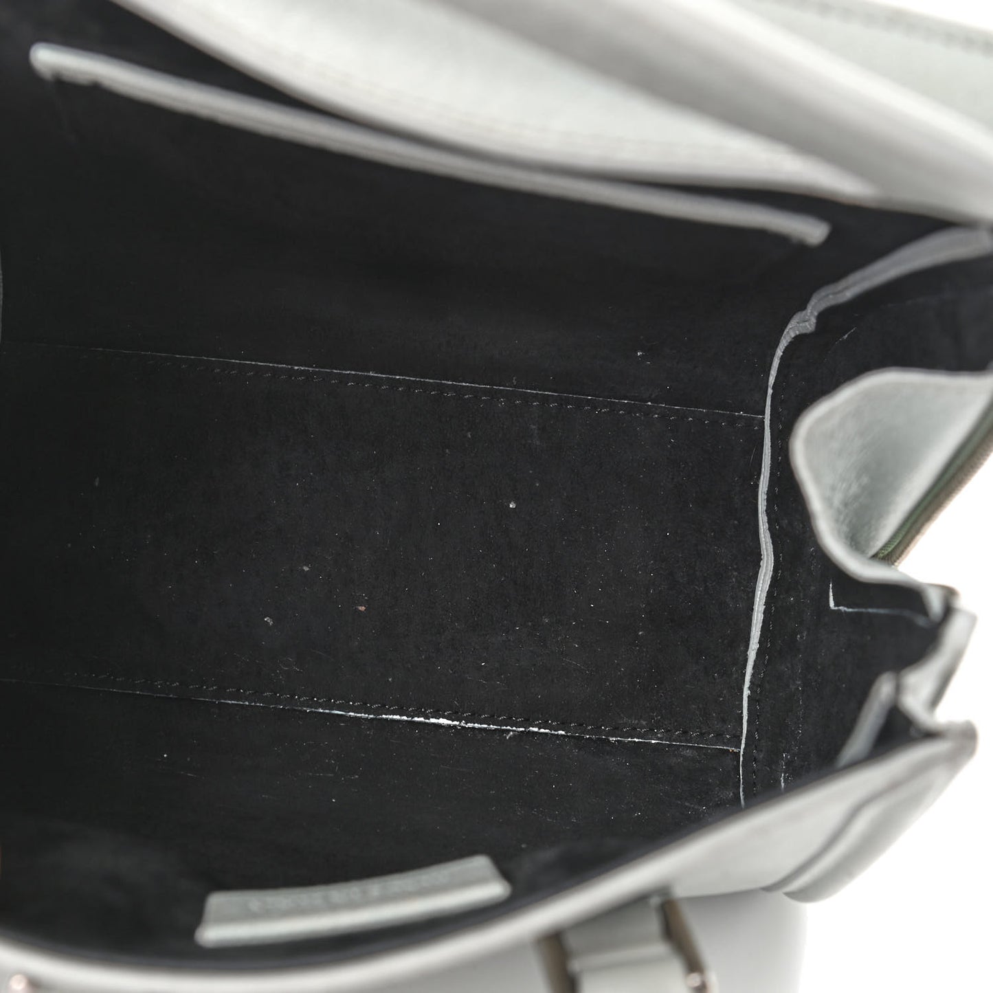 Calfskin Small Heroine Light Grey