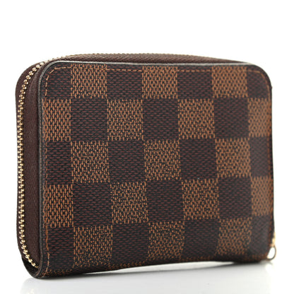 Louis Vuitton Damier Ebene Zippy Coin Purse 3 of 9