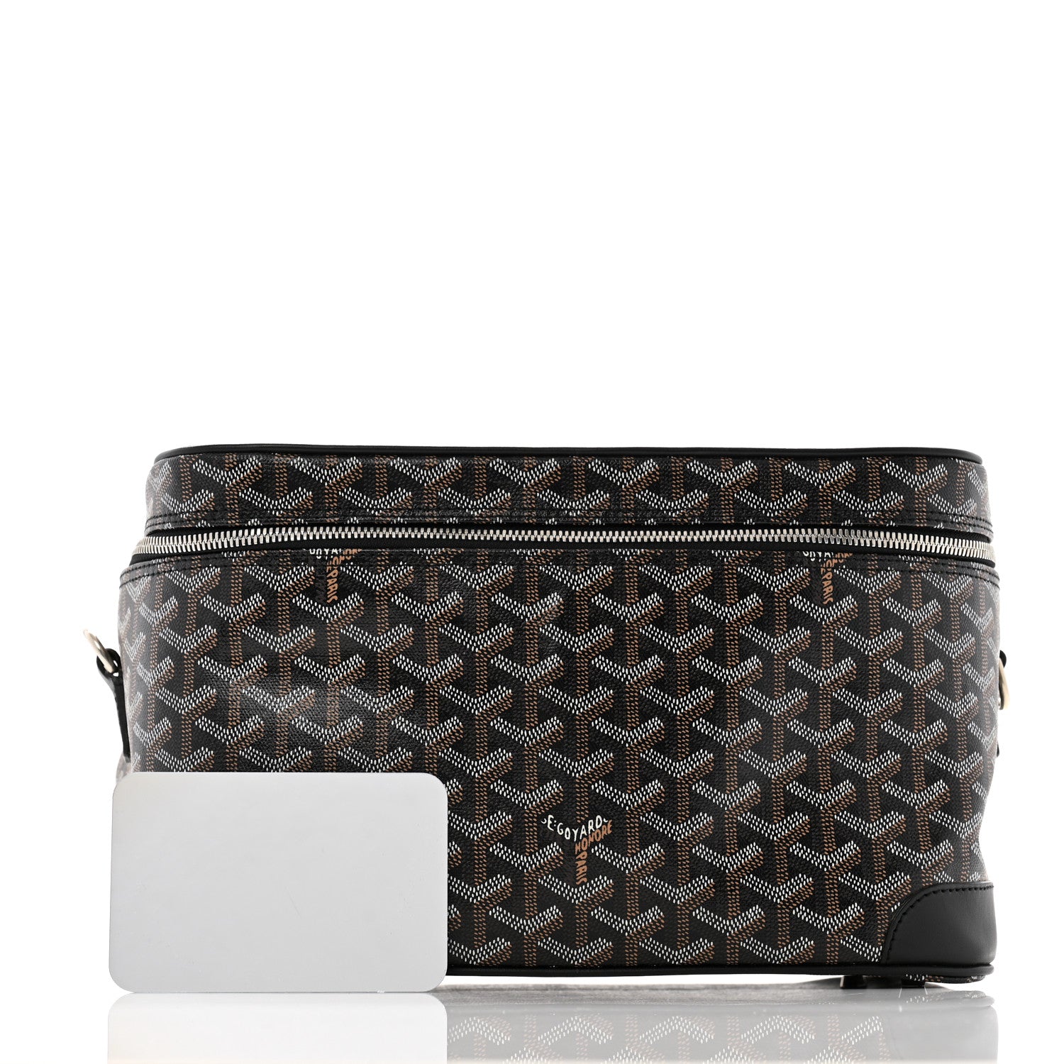 Goyard Goyardine Cosmetic Train Case Black 2 of 11