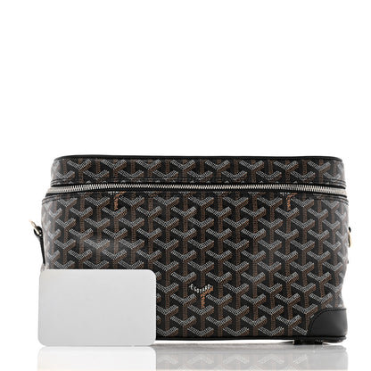 Goyard Goyardine Cosmetic Train Case Black 2 of 11