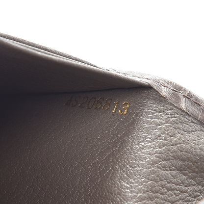 Louis Vuitton Alligator Brazza Wallet Gris 7 of 8