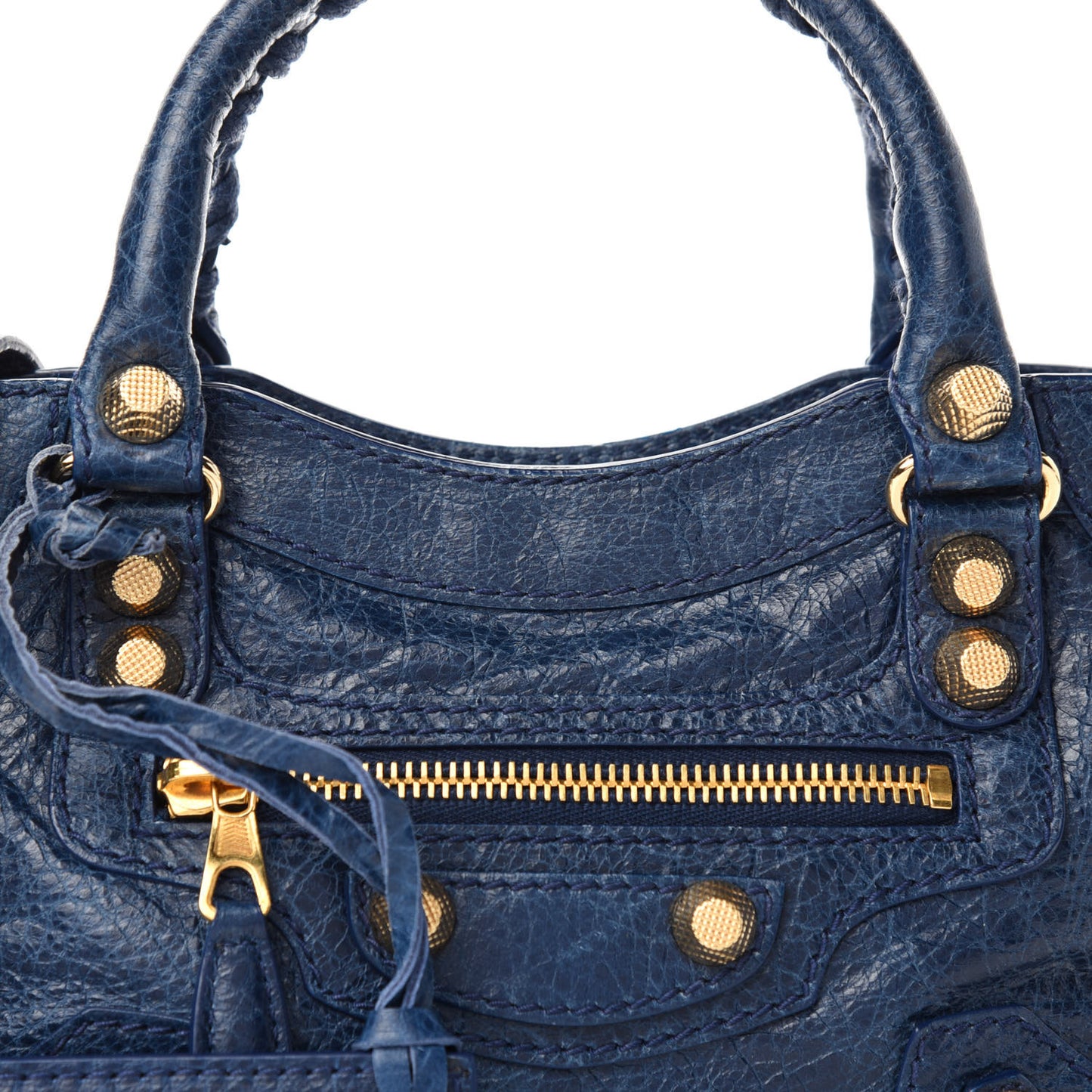 Agneau Giant 12 Gold Hardware Mini City Bleu Mineral