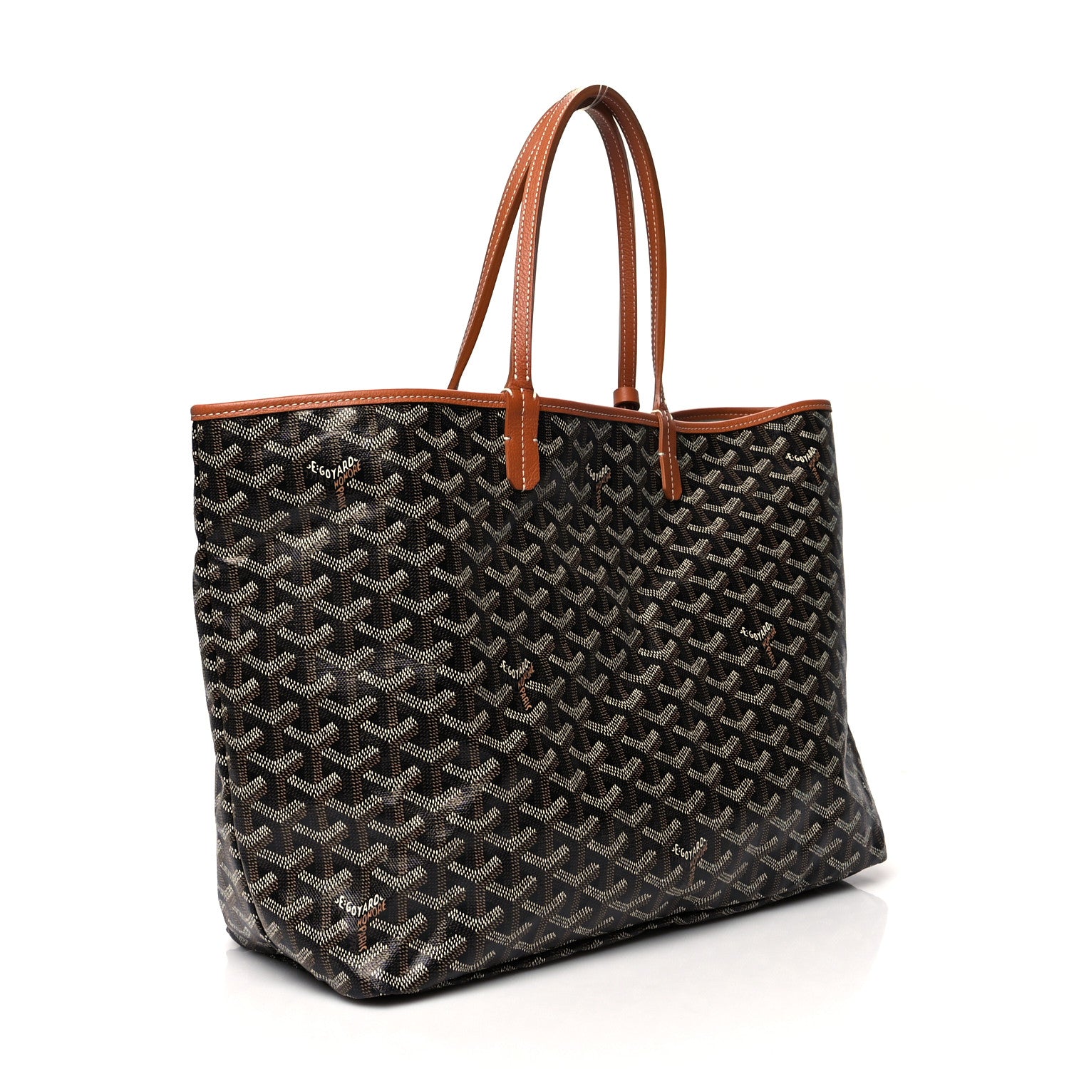 Goyard Goyardine Saint Louis PM Black Gold 6 of 12
