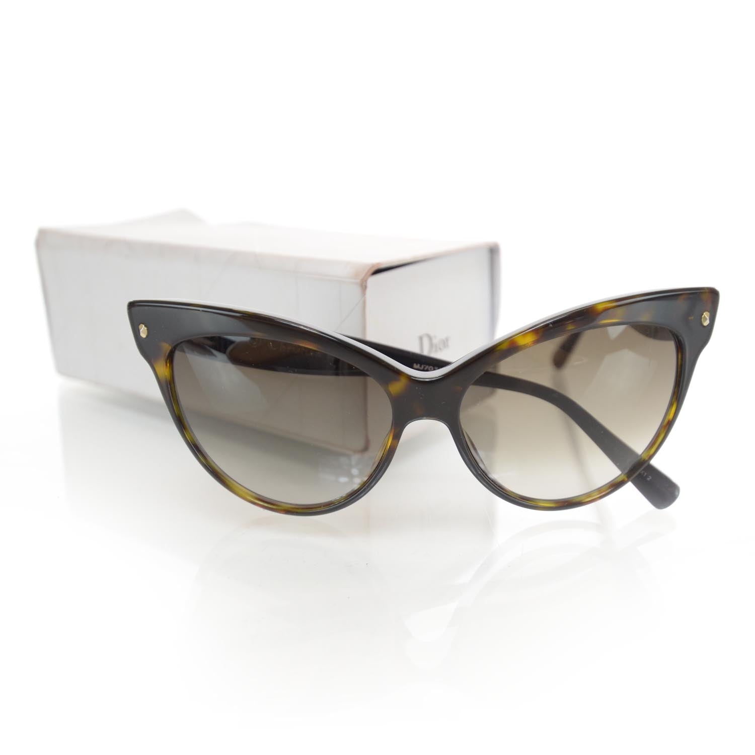Christian Dior Tortoise Mohotani Sunglasses Havana 6 of 6