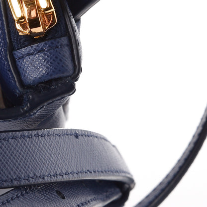 Prada Saffiano Large Galleria Double Zip Tote Bluette 11 of 11