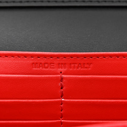 Christian Louboutin Calfskin Spikes Loubinthesky Paloma Clutch Black 7 of 10