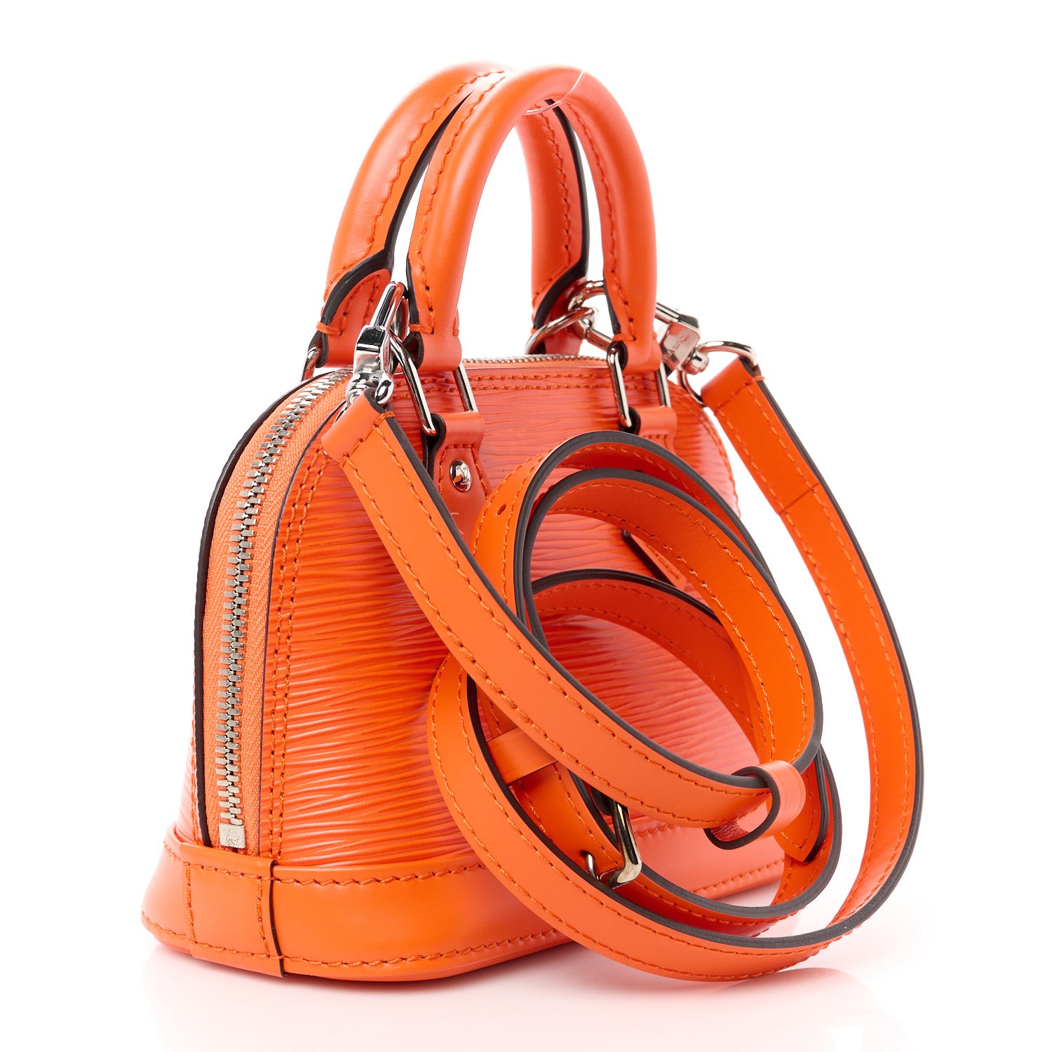 Louis Vuitton Epi Nano Alma Orange 3 of 10