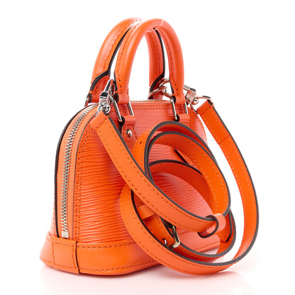 Louis Vuitton Epi Nano Alma Orange 3 of 10