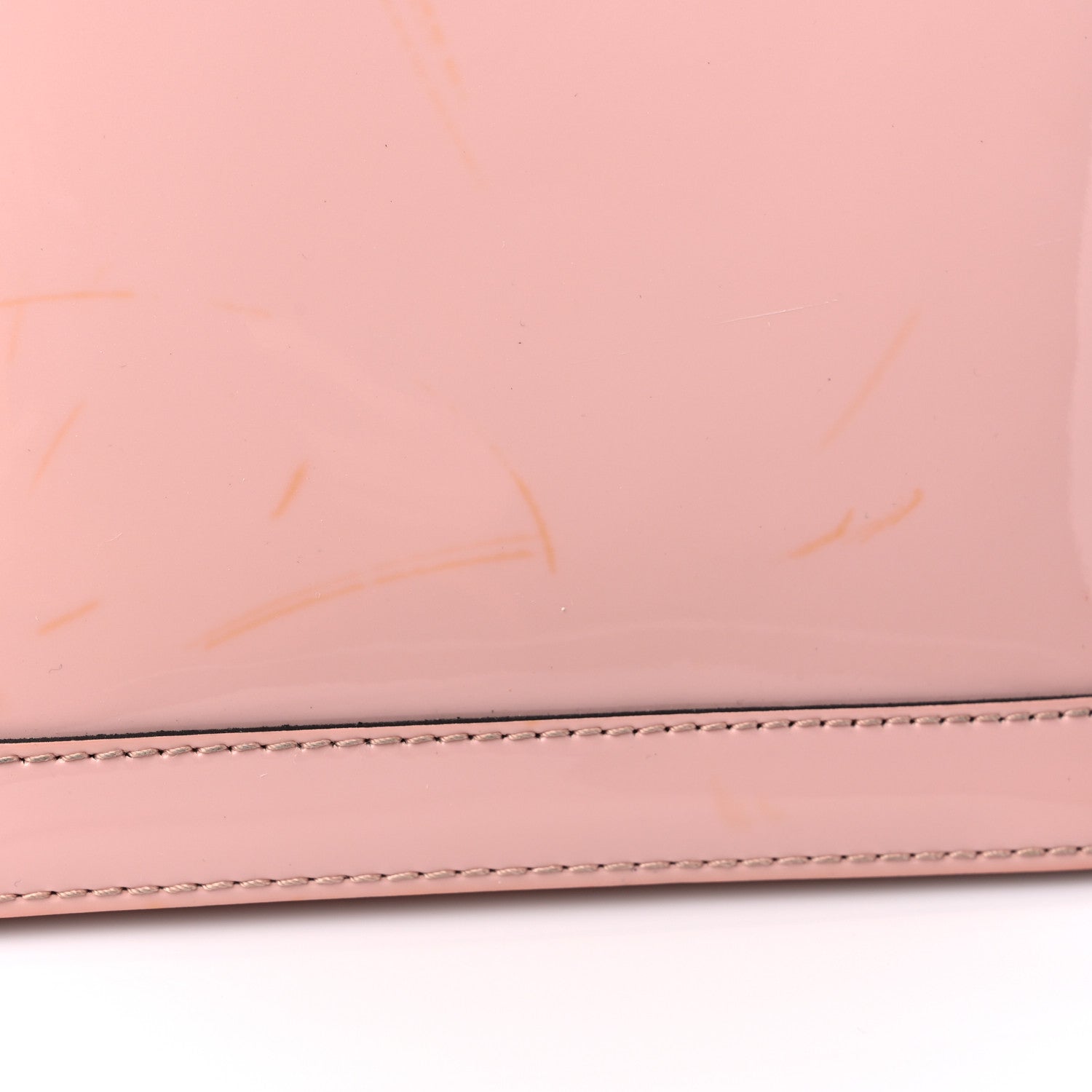 Louis Vuitton Vernis Monogram Alma Mini Rose Ballerine 12 of 13