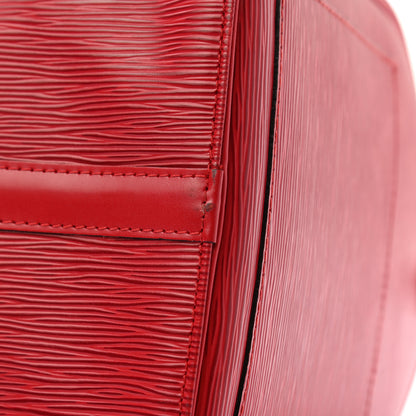 Louis Vuitton Epi Keepall 45 Castillan Red 10 of 10