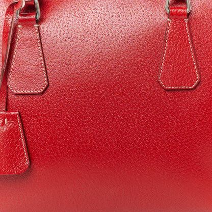Prada Cinghiale Shoulder Bag Rubino 9 of 11