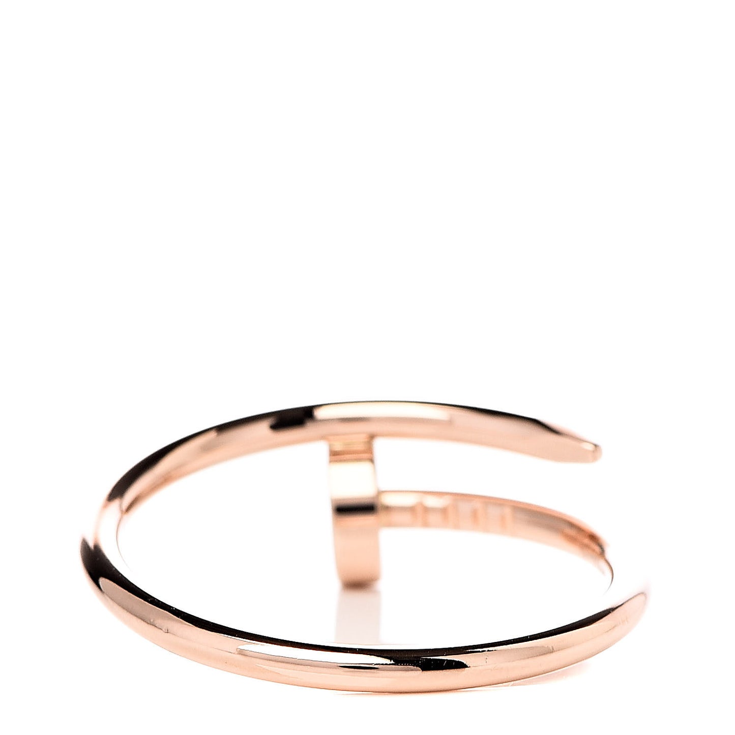 18K Pink Gold Small Juste Un Clou Ring 55 7.25