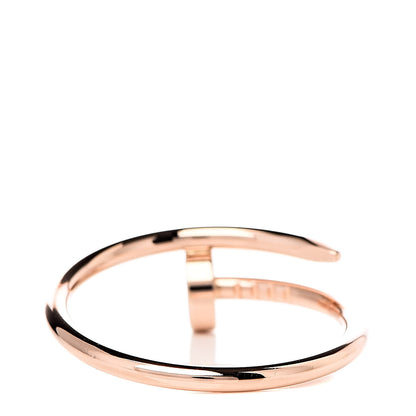 Cartier 18K Pink Gold Small Juste Un Clou Ring 55 7.25 3 of 4
