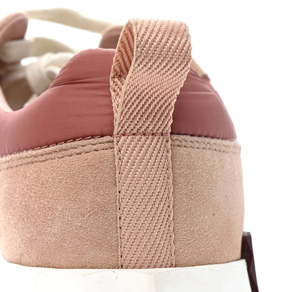 Hermes Parachute Fabric Suede Goatskin Bouncing Sneakers  Rose Rose Opaline 10 of 11