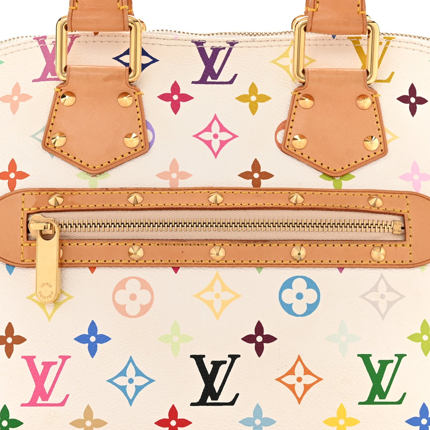 Monogram Multicolor Alma White