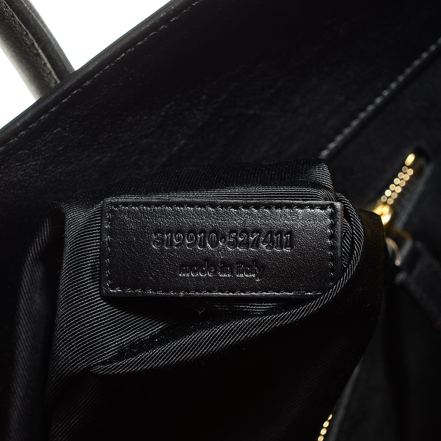 Saint Laurent Calfskin Large Sac de Jour Carryall Black 7 of 9