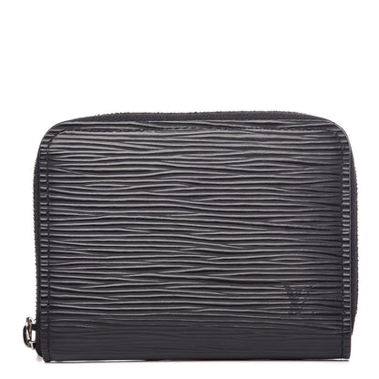 Louis Vuitton Epi Zippy Coin Purse Black 1 of 7