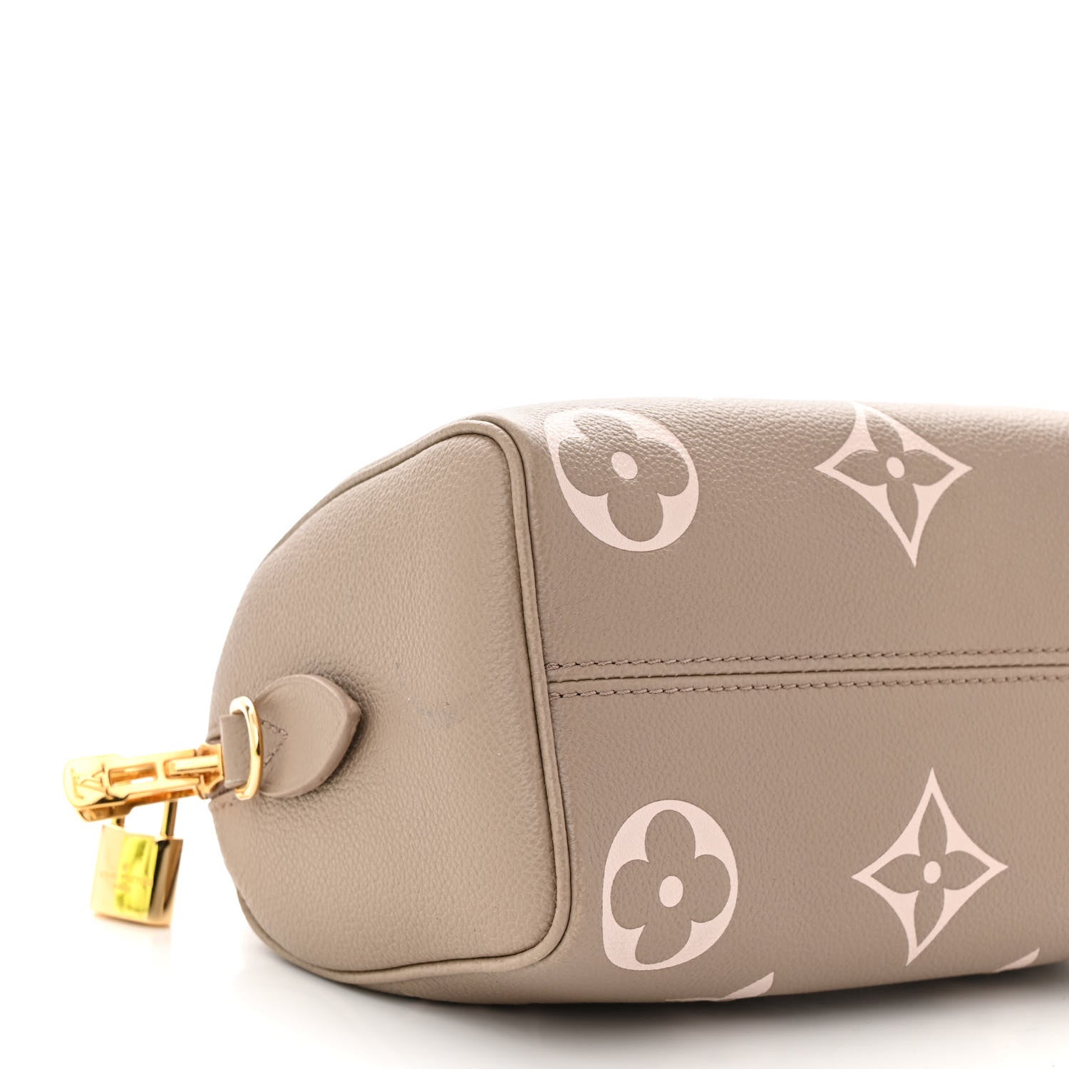 Louis Vuitton Empreinte Monogram Giant Speedy Bandouliere 20 Creme Beige 8 of 9