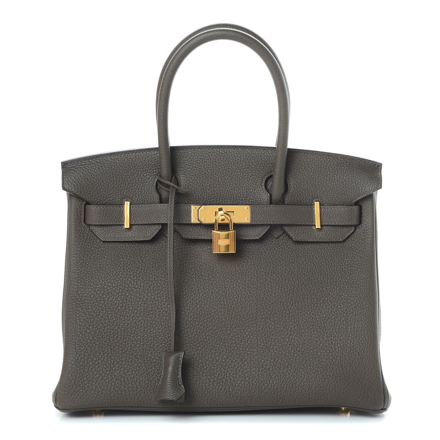 Hermes Togo Birkin 30 Vert De Gris 1 of 12