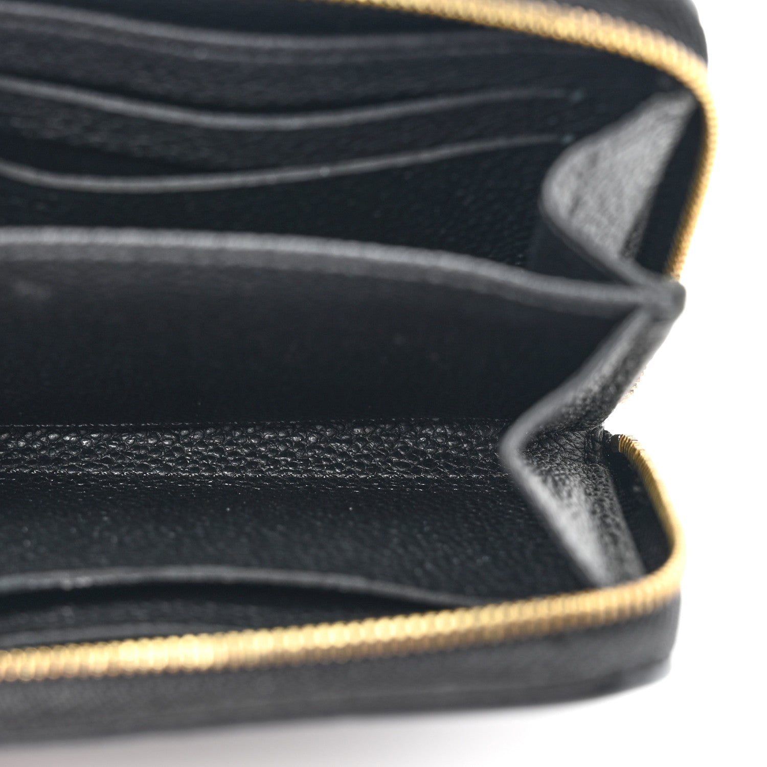 Louis Vuitton Empreinte Zippy Coin Purse Black 6 of 9