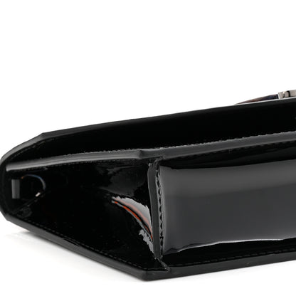 Christian Louboutin Patent Calfskin Loubi54 Crossbody Clutch Black 8 of 9