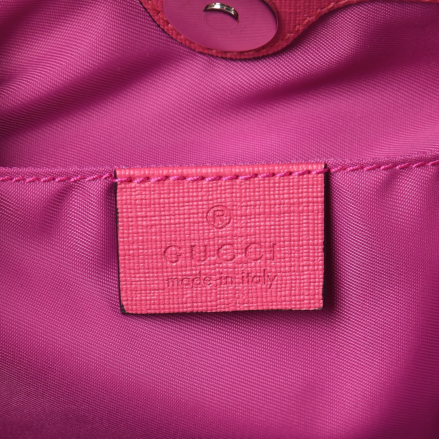 Gucci GG Supreme Monogram Kids Rosebud Tote Pink 6 of 9