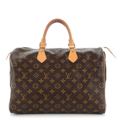 Louis Vuitton Monogram Speedy 35 1 of 9