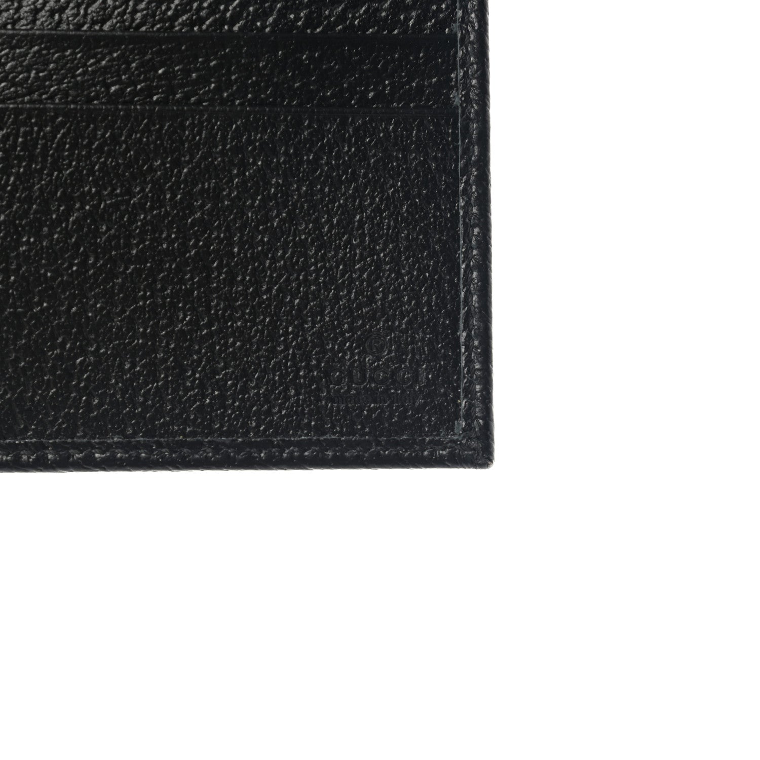 Gucci Textured Dollar Calfskin Music is Mine Wallet Crop Multicolor Black 6 of 9